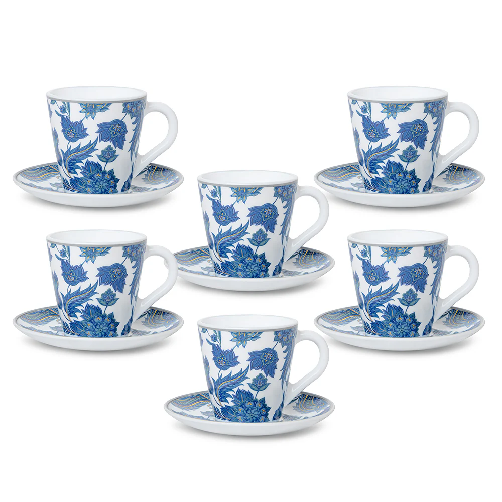 Larah New Iris Mug n Saucer Set - Image 2