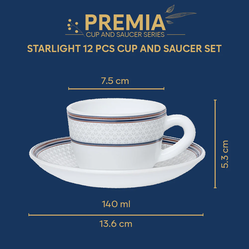 Larah Starlight Cup n Saucer Set - Image 3