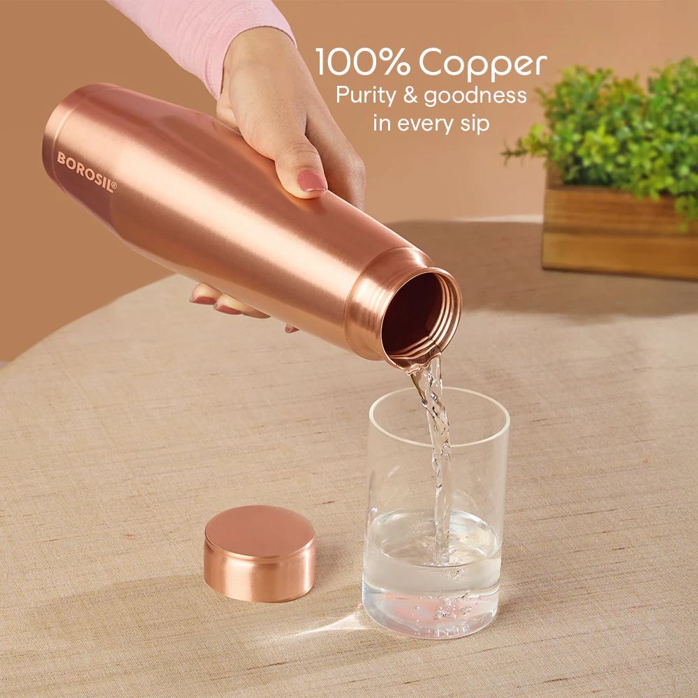Orra Plain Copper Bottle - Image 12