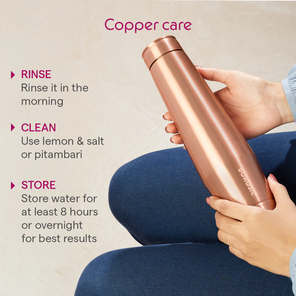 Orra Plain Copper Bottle - Image 13