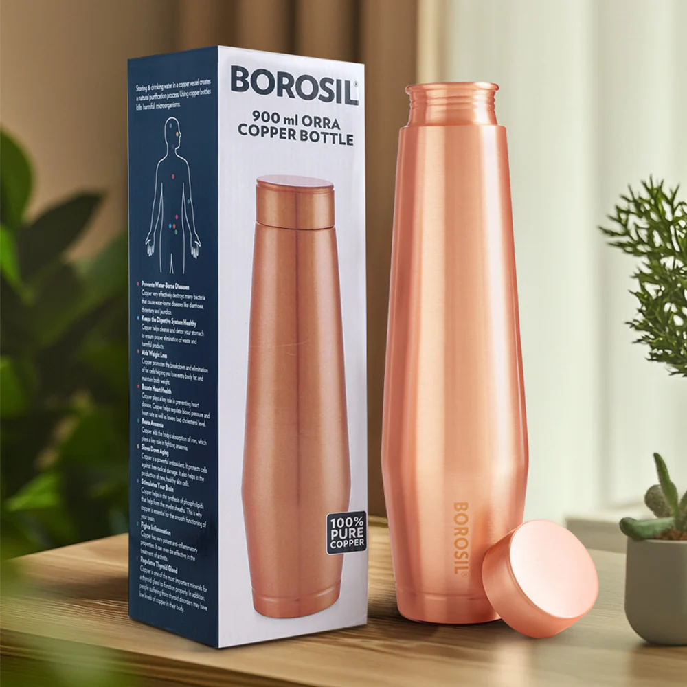 Orra Plain Copper Bottle - Image 8