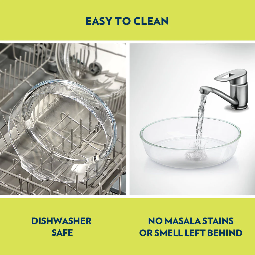 Oven Safe Glass Round Dish - Image 6