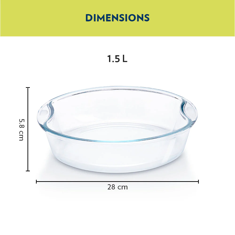 EasyGrip Round Cake Dish, 1.5L - Image 6