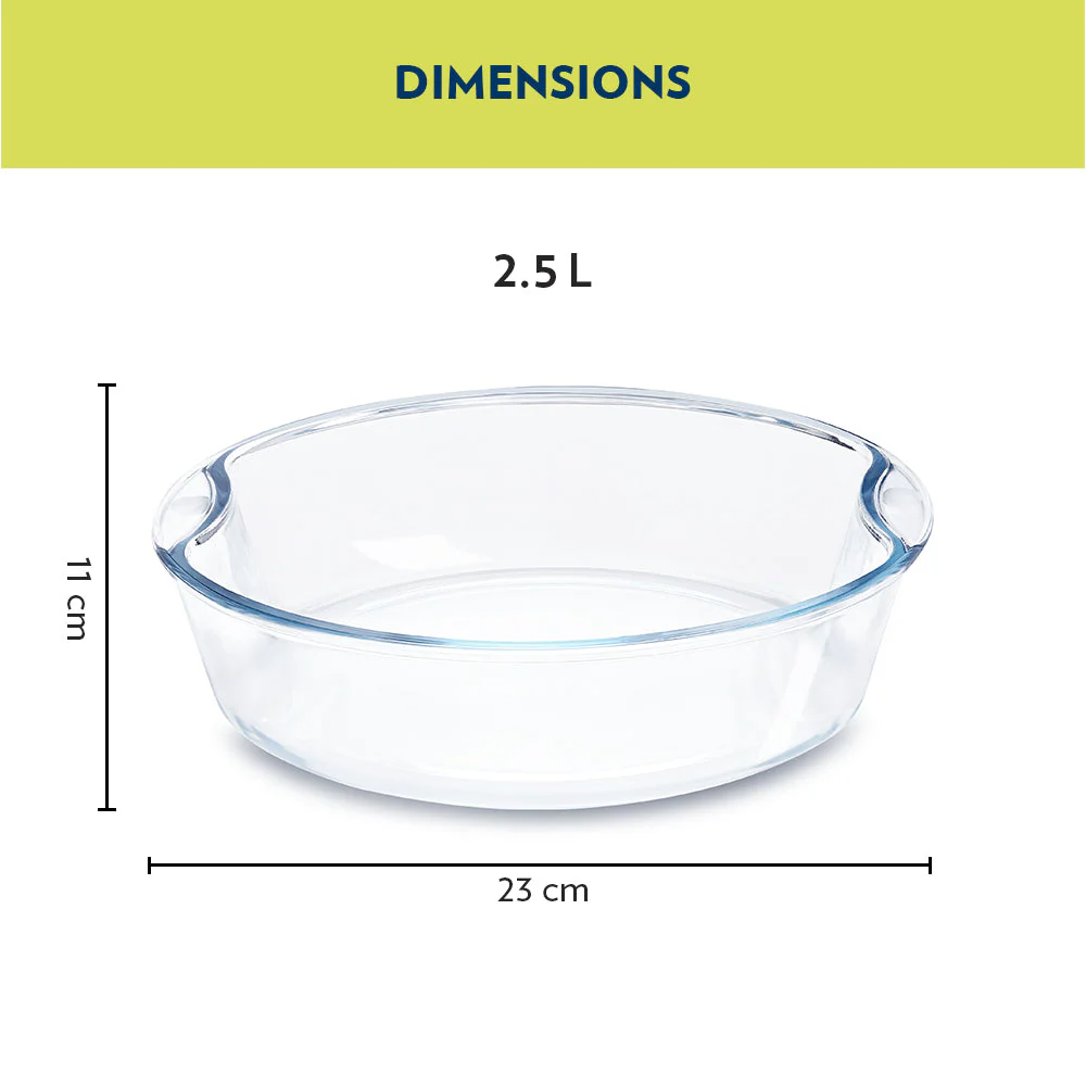 EasyGrip Round Cake Dish, 2.5L - Image 6