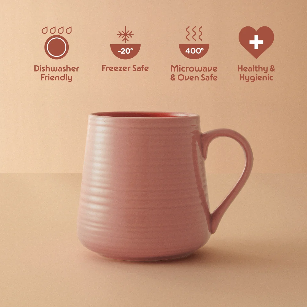 Bello Porcelia Mug, Blush - Image 5