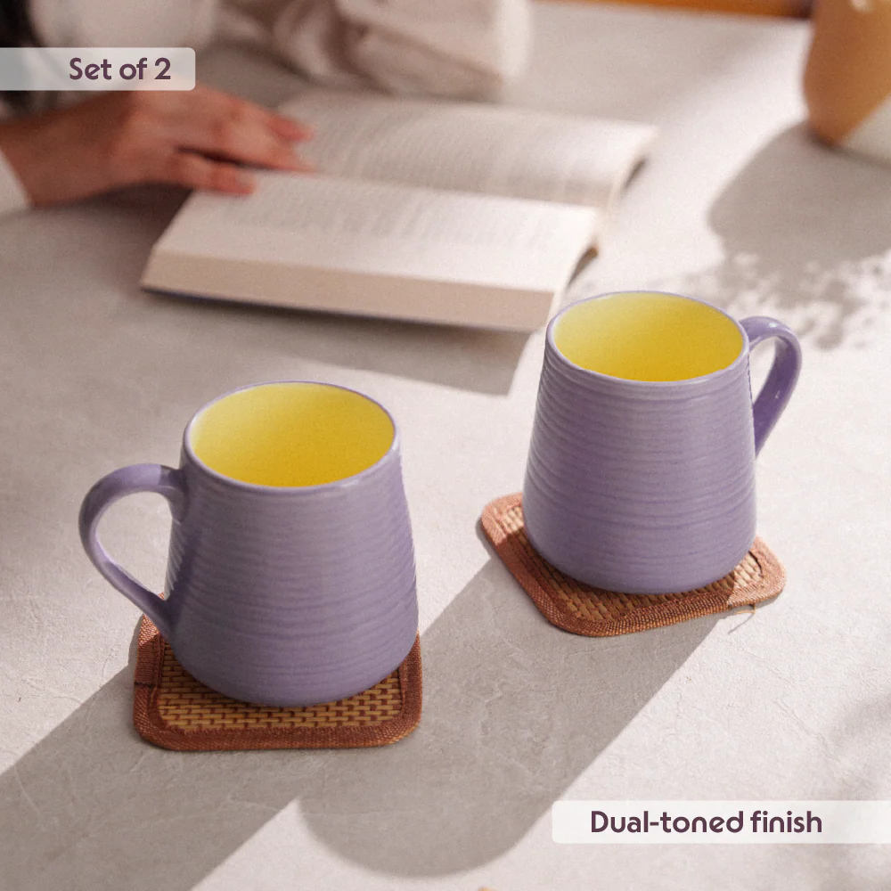 Bello Porcelia Mug, Lavender - Image 6