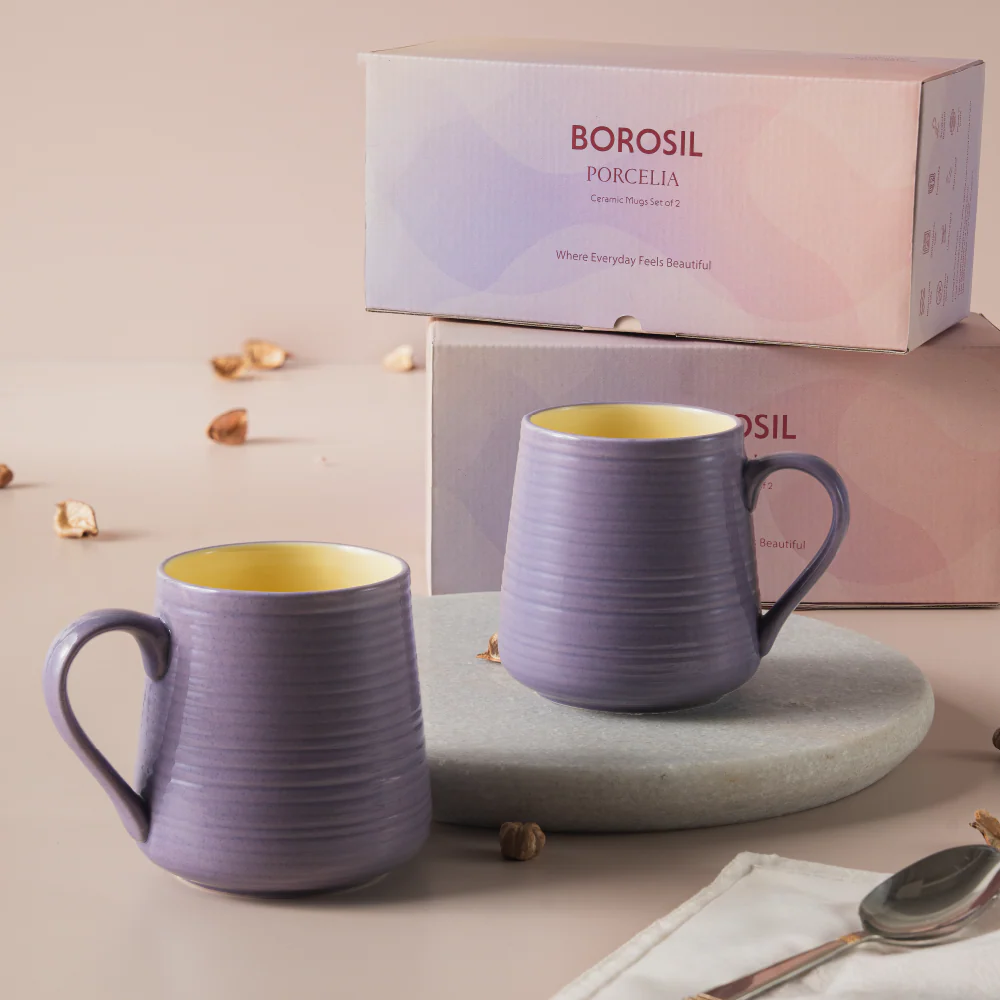 Bello Porcelia Mug, Lavender - Image 7