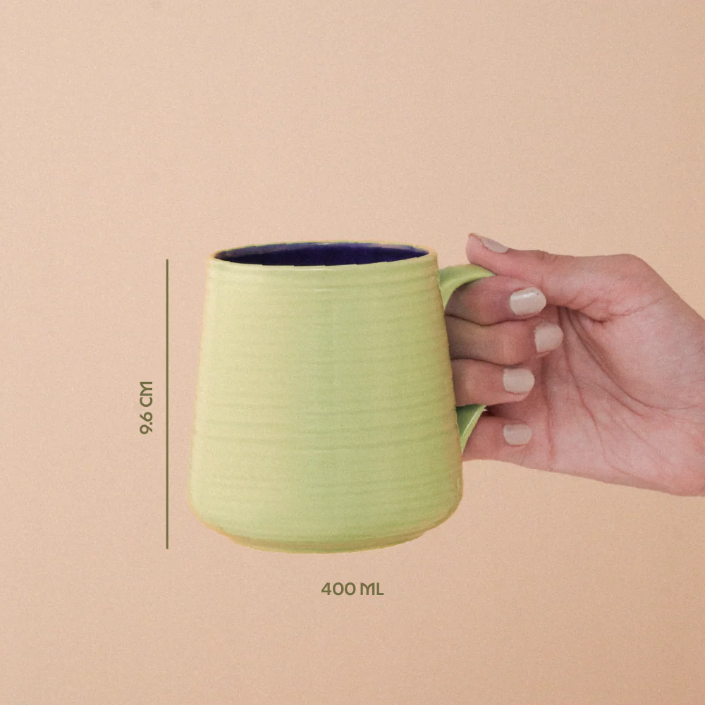 Bello Porcelia Mug, Mint - Image 3
