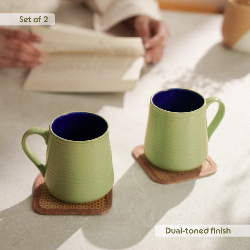 Bello Porcelia Mug, Mint - Image 6