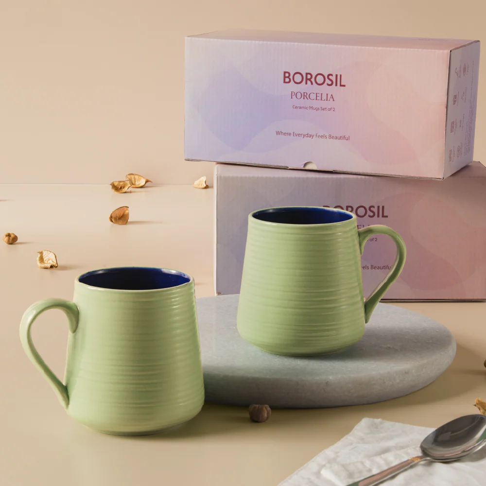 Bello Porcelia Mug, Mint - Image 7