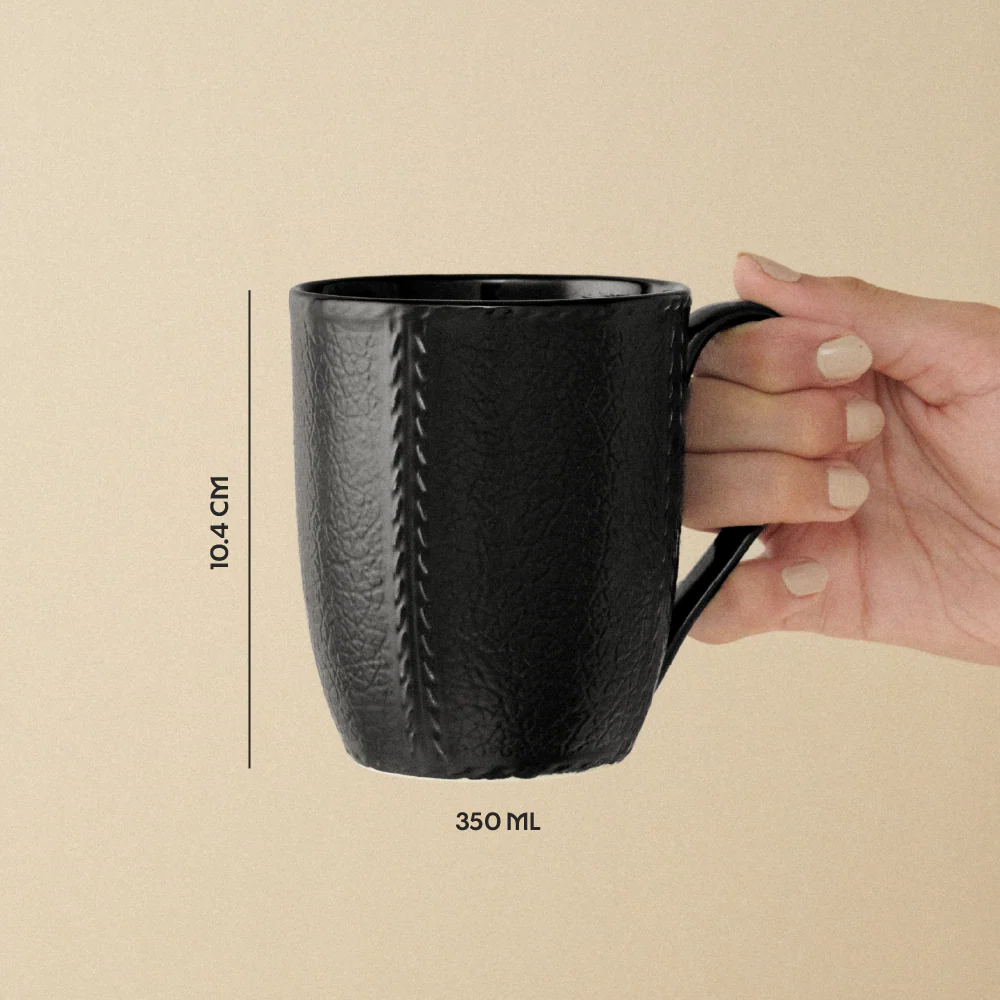 Elva Porcelia Mug, Coal - Image 3