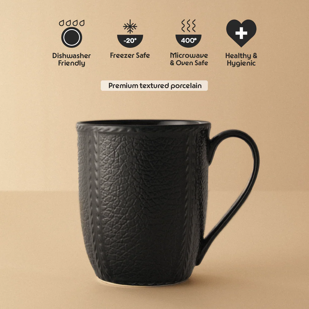Elva Porcelia Mug, Coal - Image 5