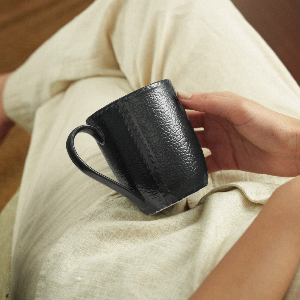 Elva Porcelia Mug, Coal - Image 8