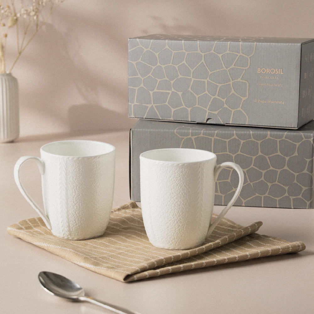 Elva Porcelia Mug, Ivory - Image 7