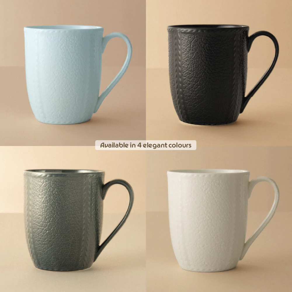 Elva Porcelia Mug, Ivory - Image 9