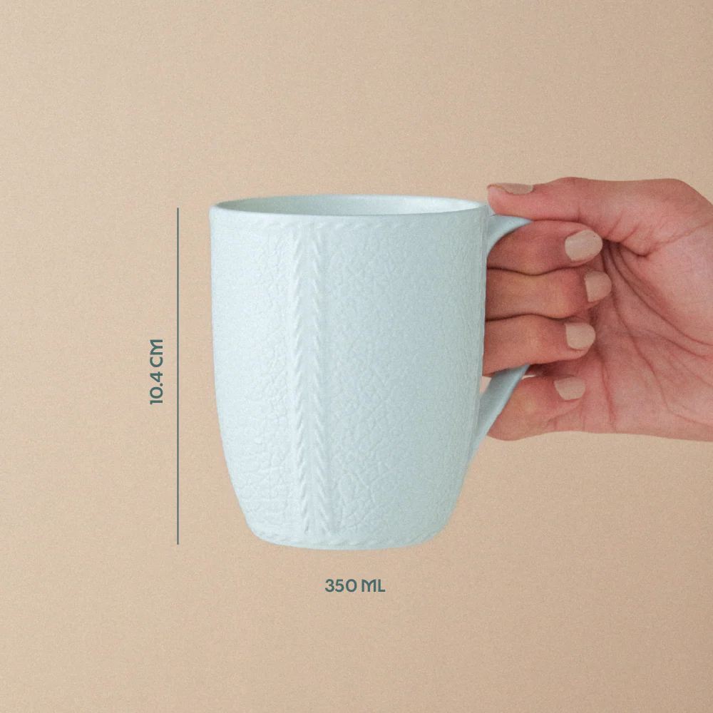 Elva Porcelia Mug, Sky - Image 3