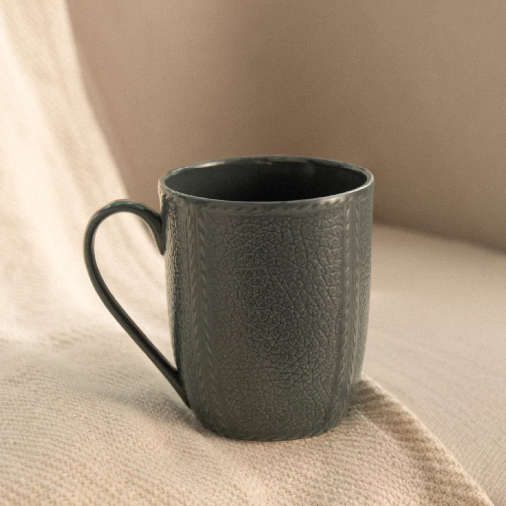 Elva Porcelia Mug, Slate - Image 2