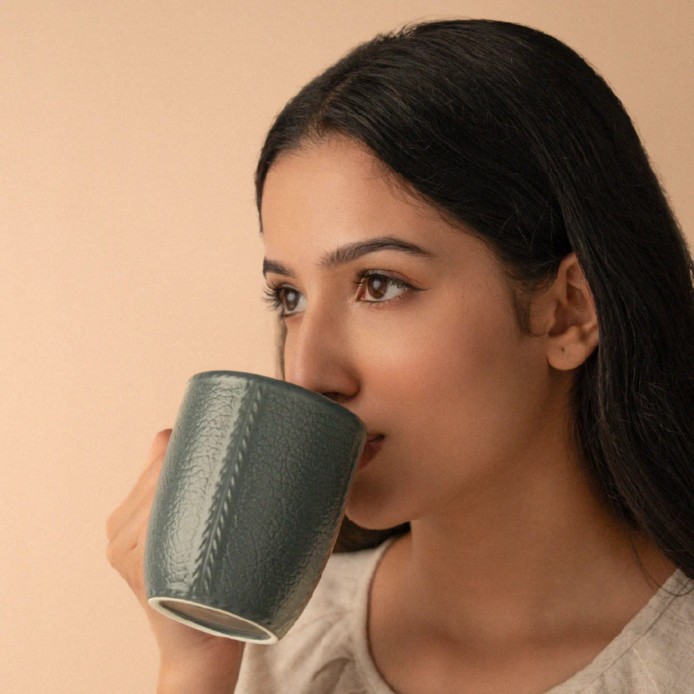 Elva Porcelia Mug, Slate - Image 4