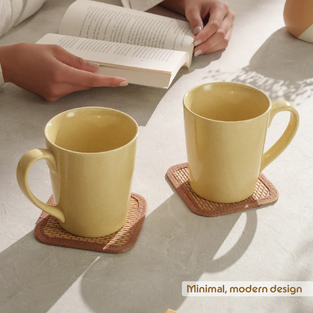 Haven Porcelia Mug, Butter - Image 6