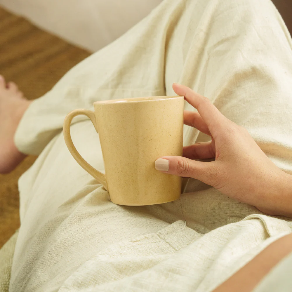 Haven Porcelia Mug, Butter - Image 8