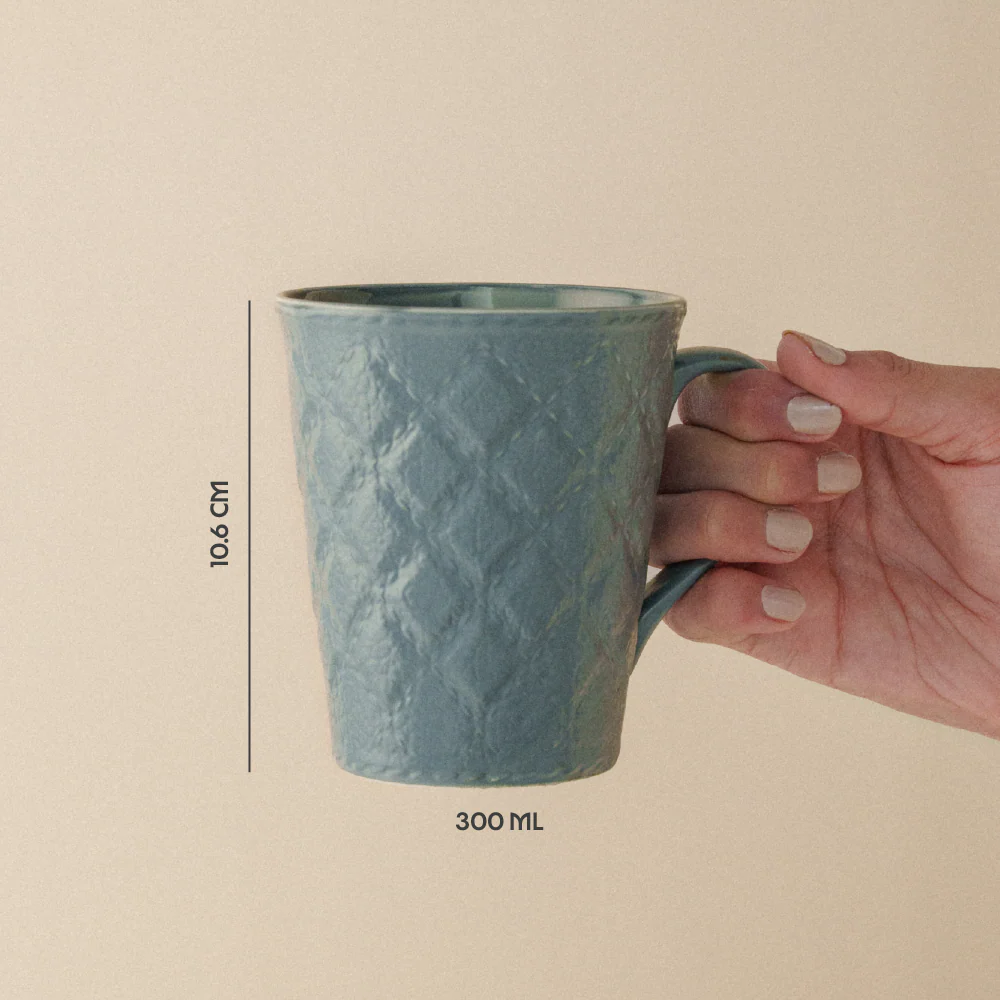 Velvetto Porcelia Mug, Ash - Image 3