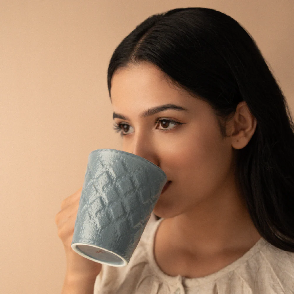 Velvetto Porcelia Mug, Ash - Image 4