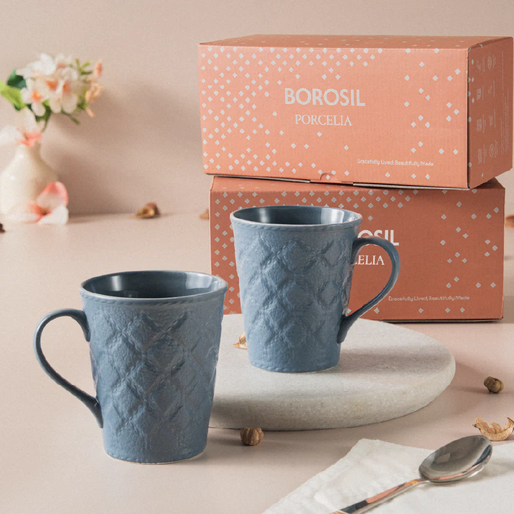 Velvetto Porcelia Mug, Ash - Image 7