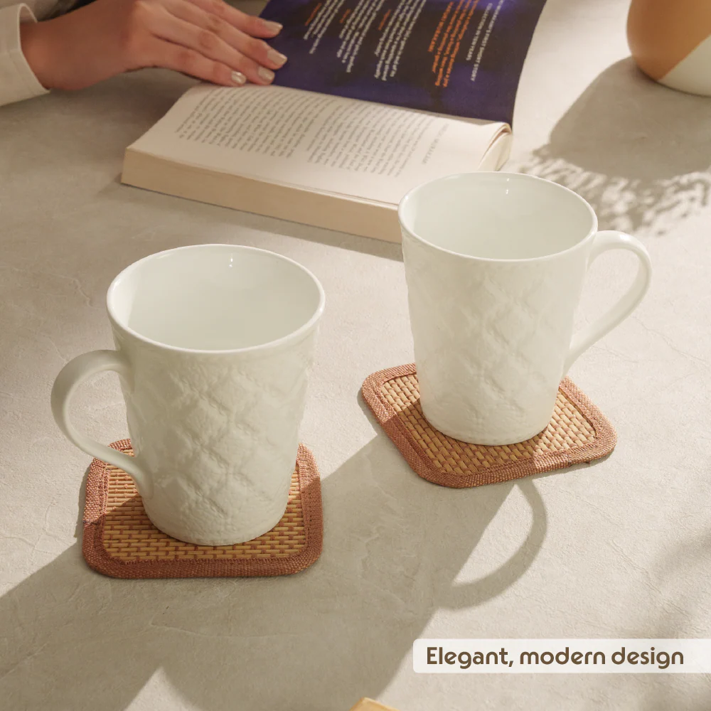 Velvetto Porcelia Mug, Ivory - Image 6