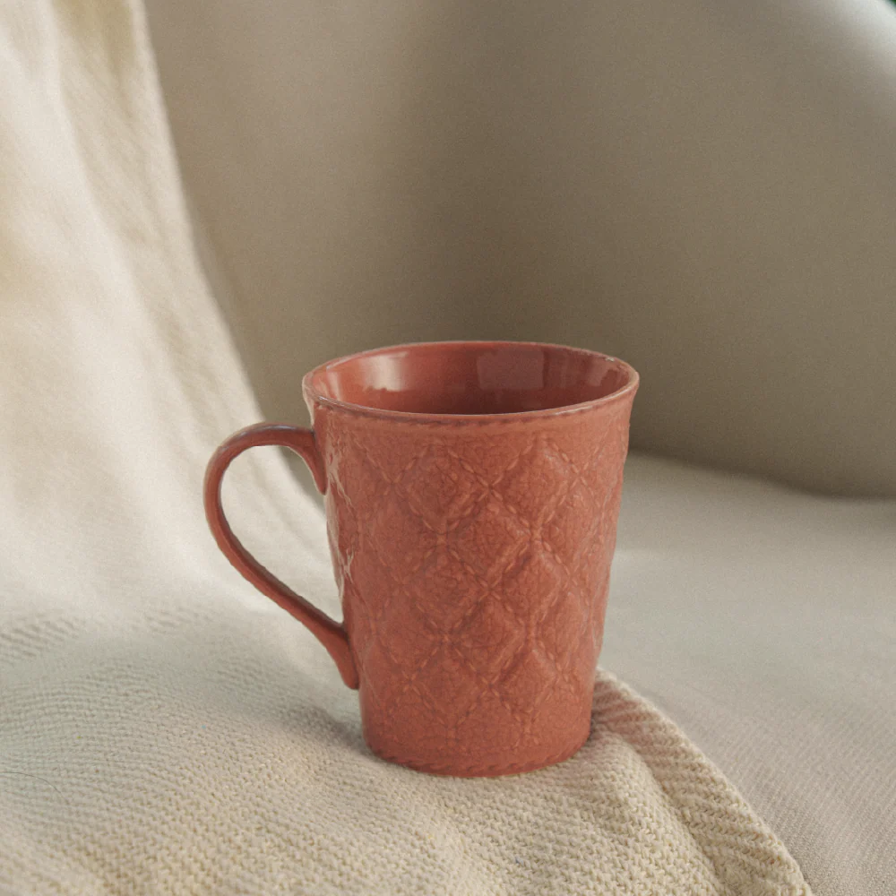 Velvetto Porcelia Mug, Merlot - Image 2