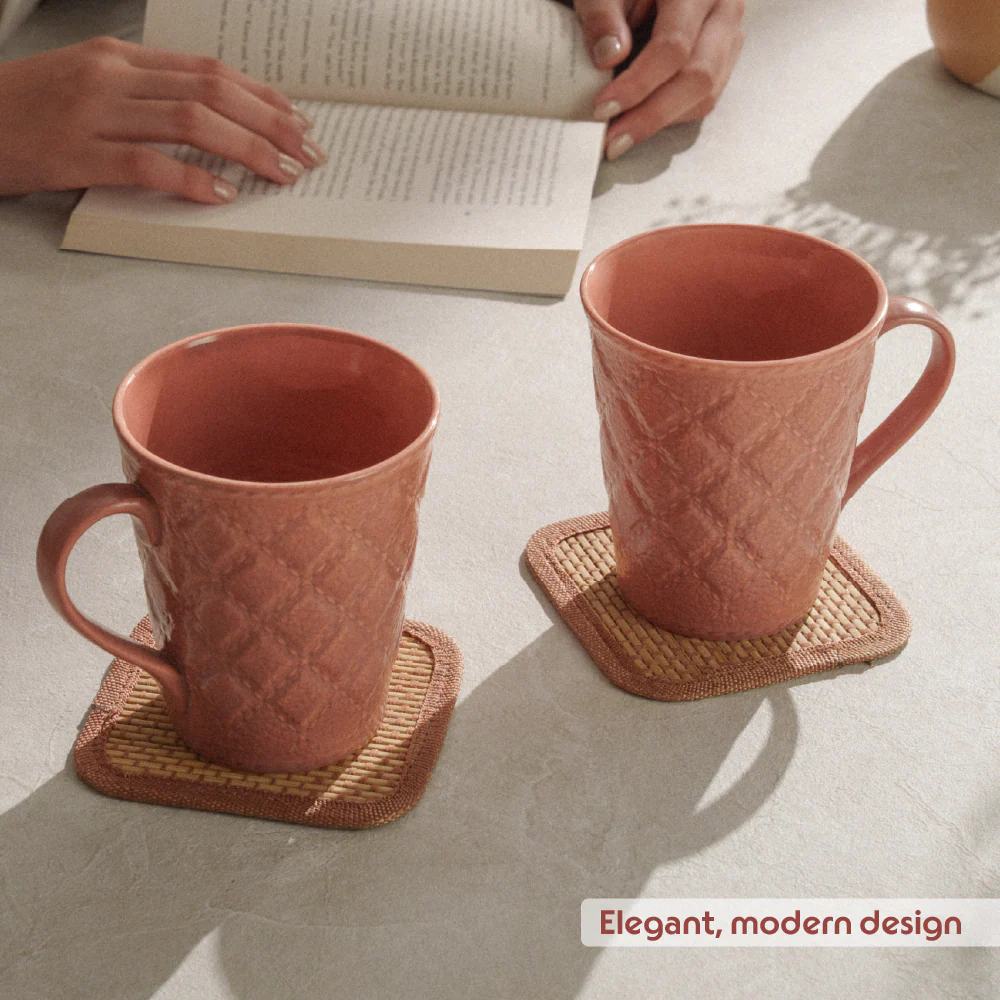 Velvetto Porcelia Mug, Merlot - Image 6