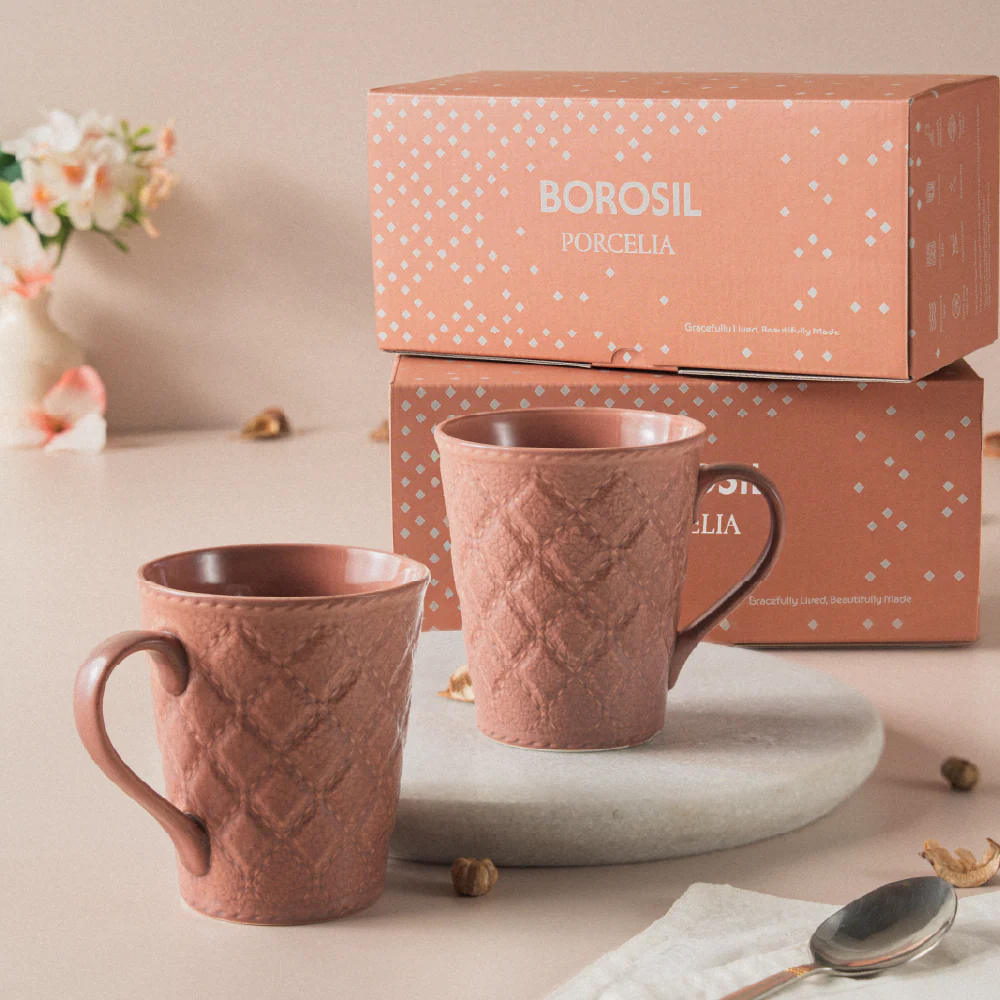 Velvetto Porcelia Mug, Merlot - Image 7