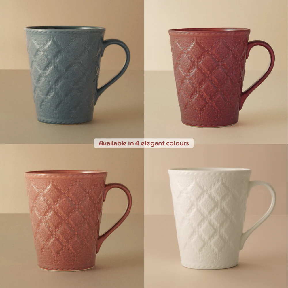 Velvetto Porcelia Mug, Merlot - Image 9