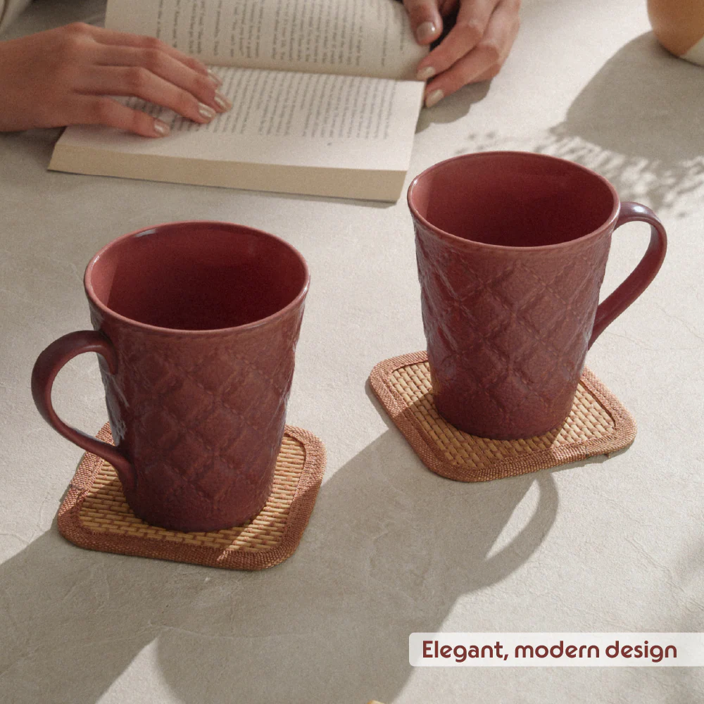 Velvetto Porcelia Mug, Terra - Image 6