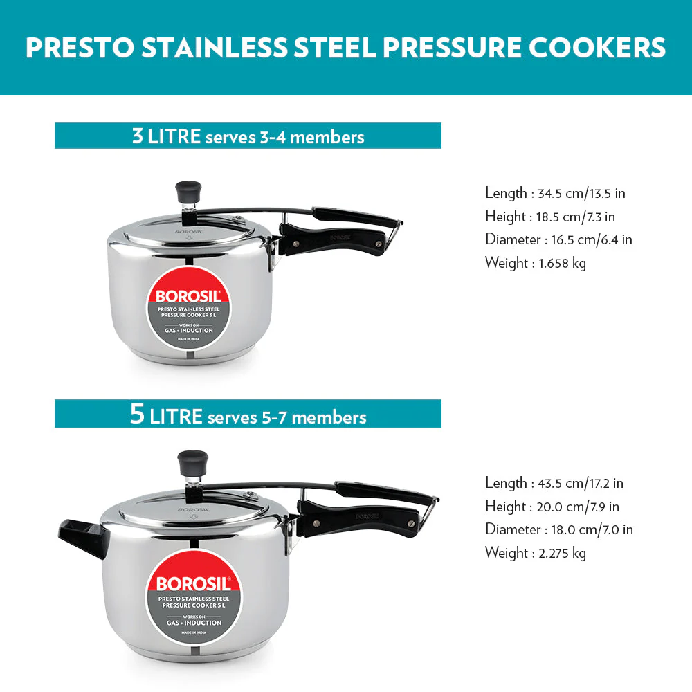 Presto Stainless Steel Pressure Cooker - Image 10