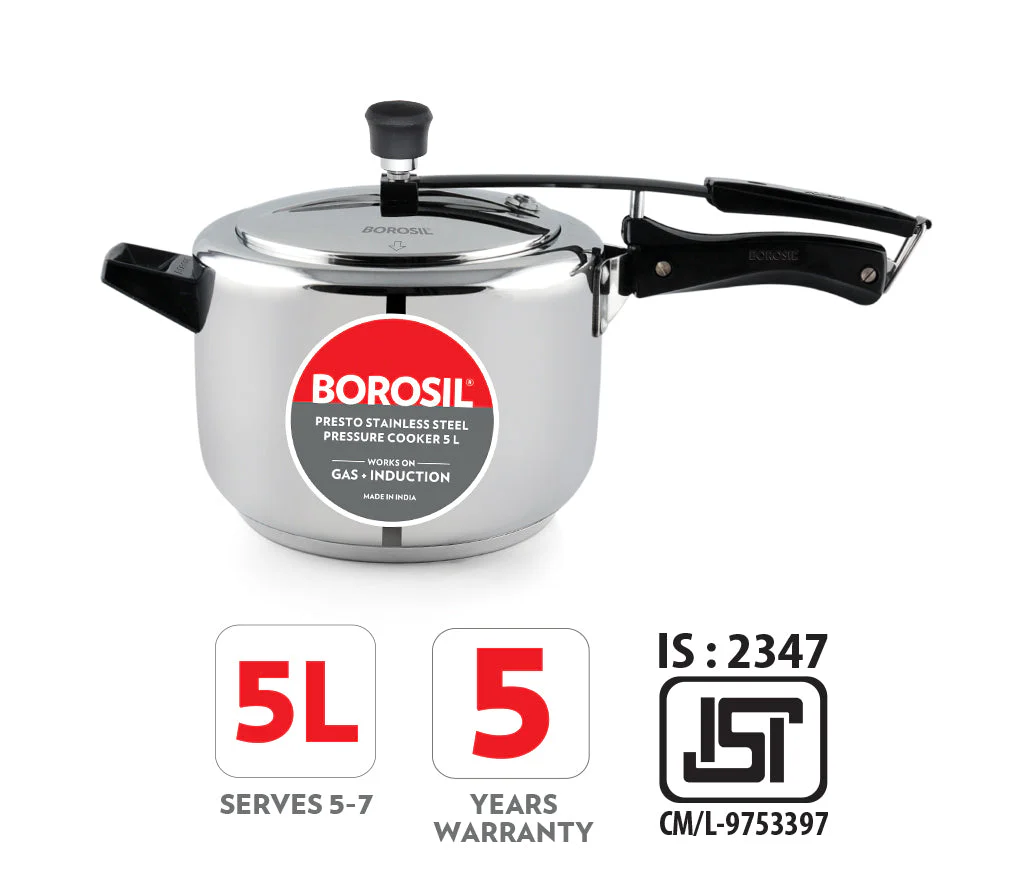 Presto Stainless Steel Pressure Cooker - Image 3