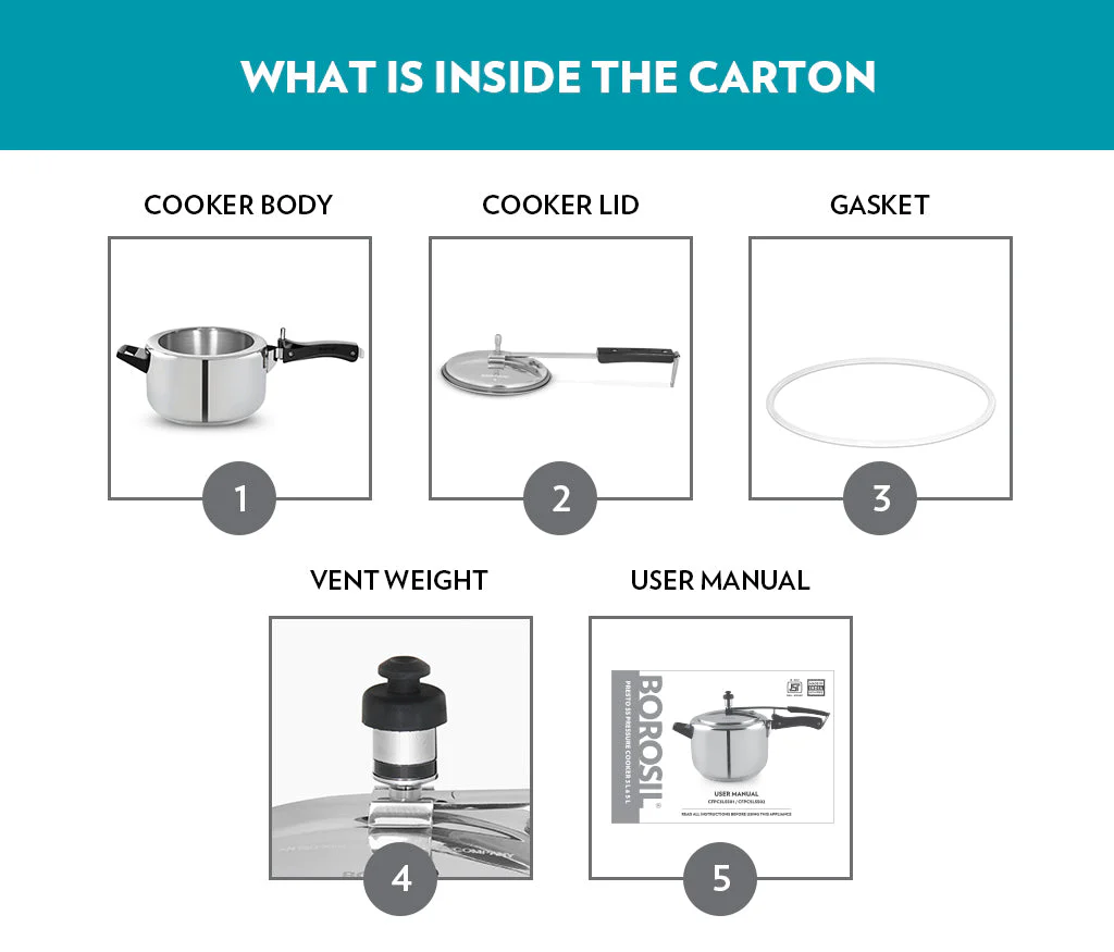 Presto Stainless Steel Pressure Cooker - Image 6