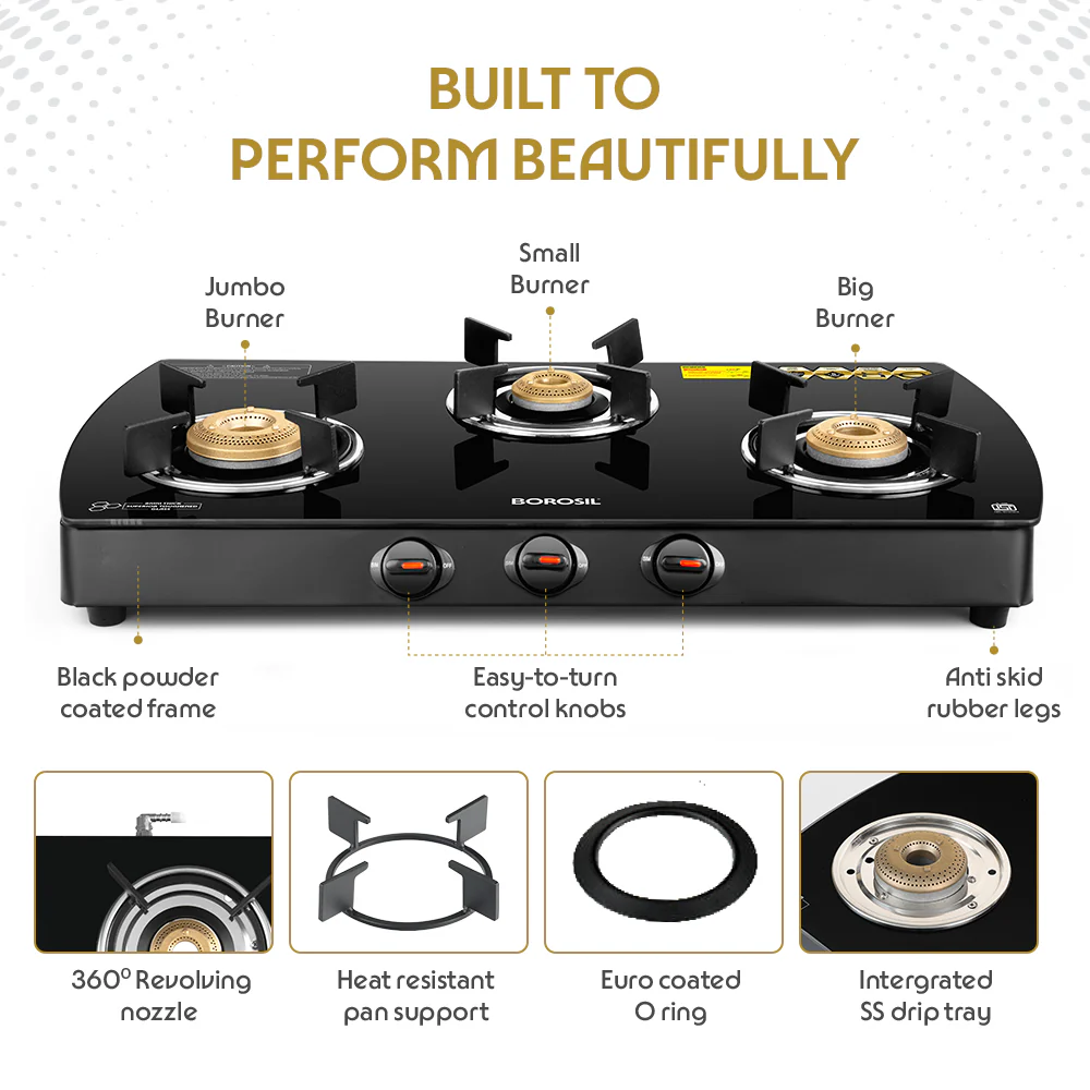 Prima Glass-top Gas stove - Image 5