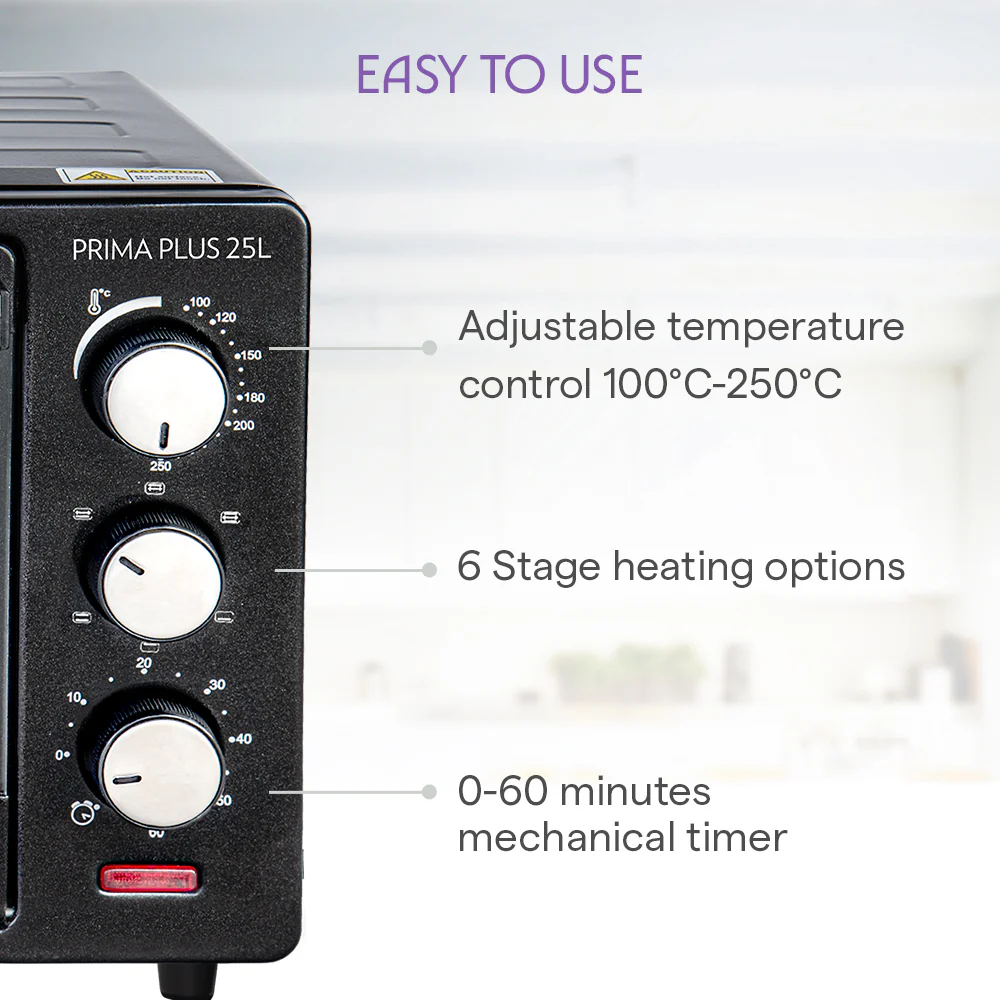 Prima Plus 25L Oven Toaster Griller(OTG) - Image 6
