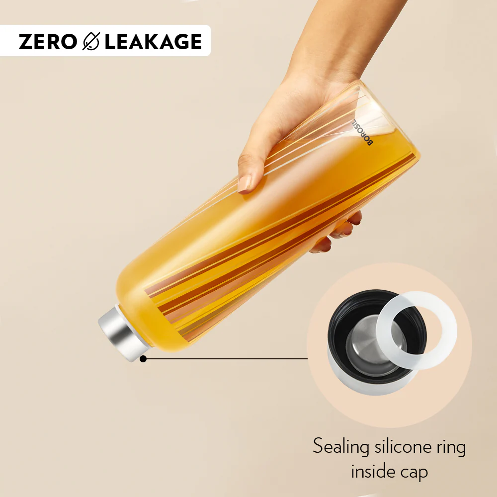 Neo Narrow Mouth Prism Glass Bottle - Image 4