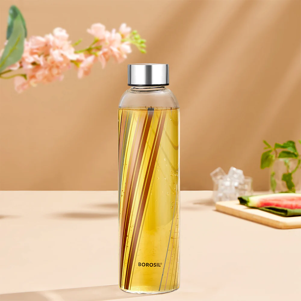 Neo Narrow Mouth Prism Glass Bottle - Image 8