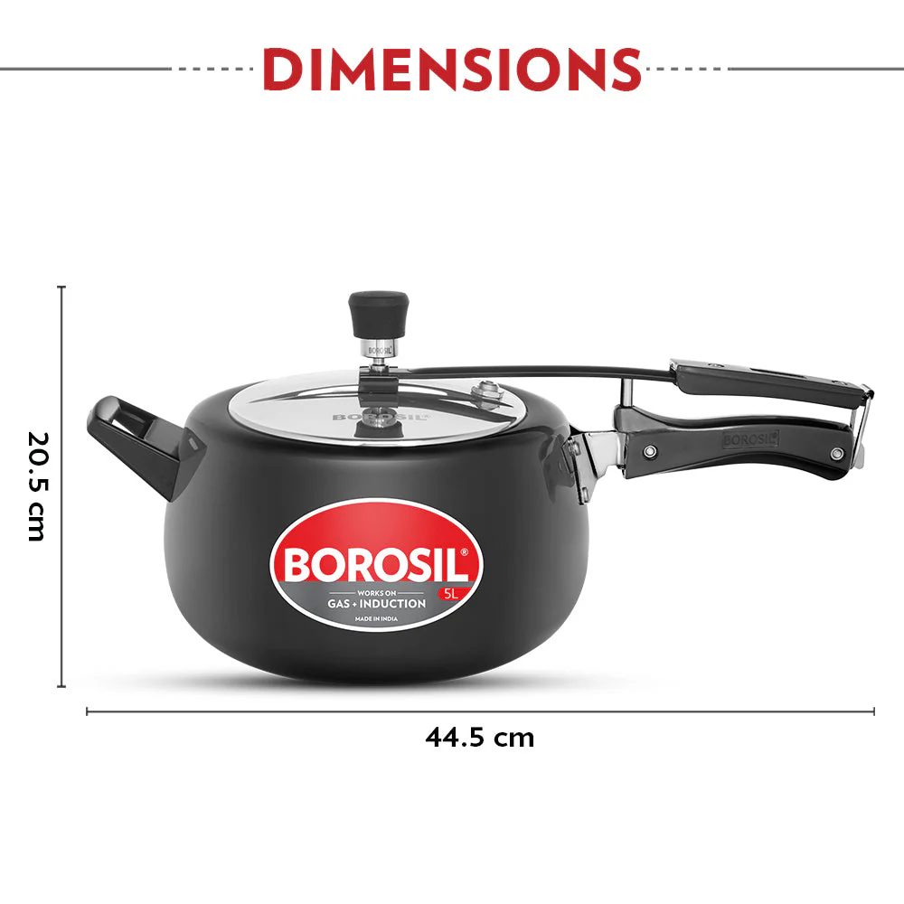Pronto Hard Anodised Pressure Cooker - Image 3