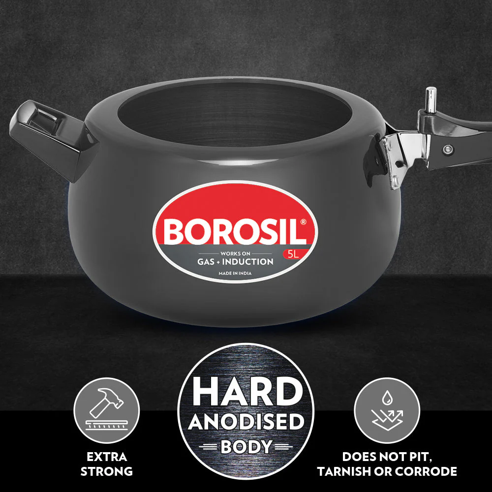 Pronto Hard Anodised Pressure Cooker - Image 4