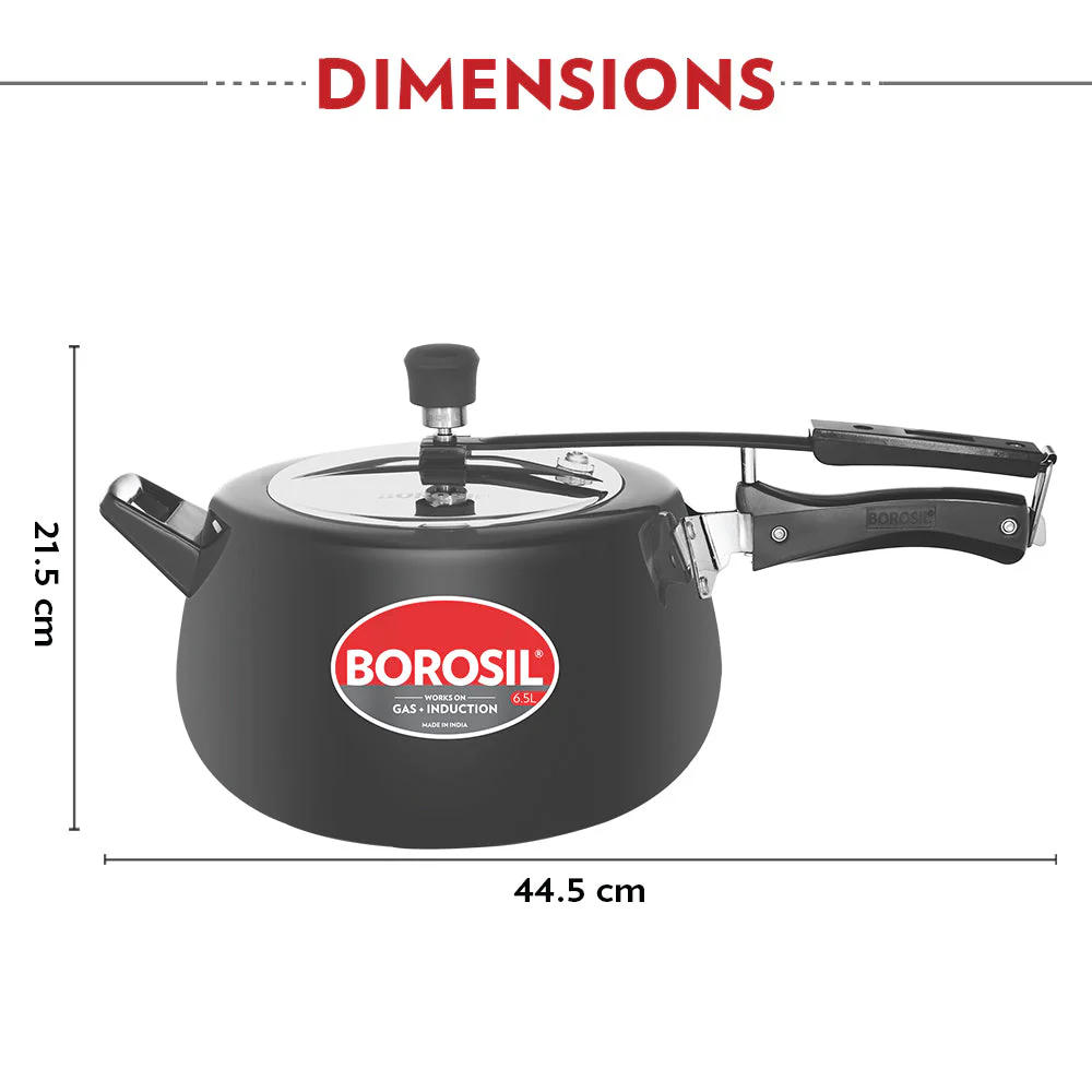 Pronto Hard Anodised Pressure Cooker - Image 3