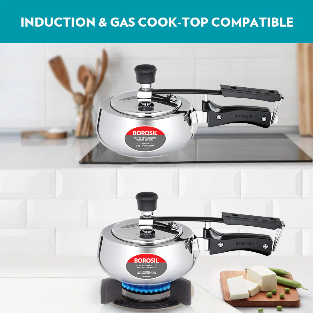 Pronto Stainless Steel Pressure Cooker - Image 5