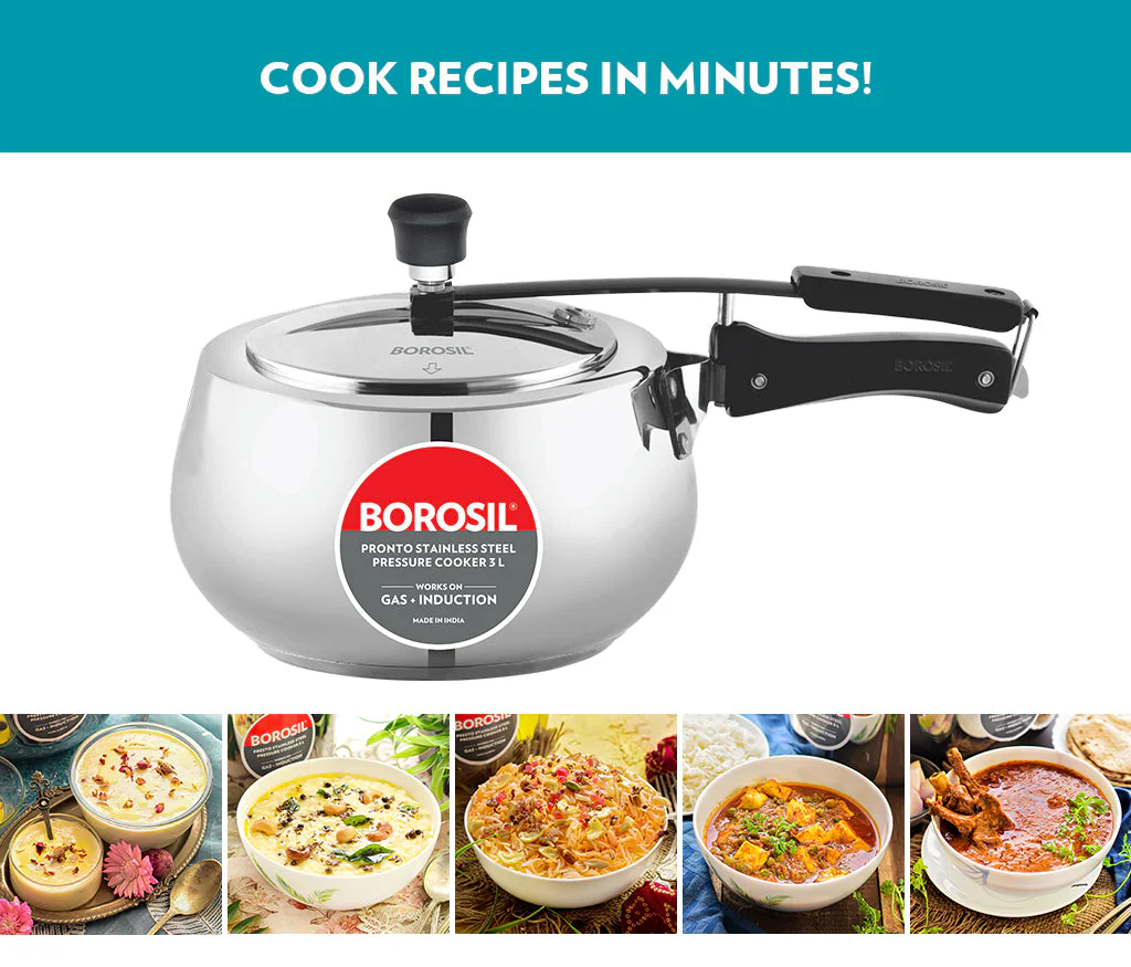 Pronto Stainless Steel Pressure Cooker - Image 8