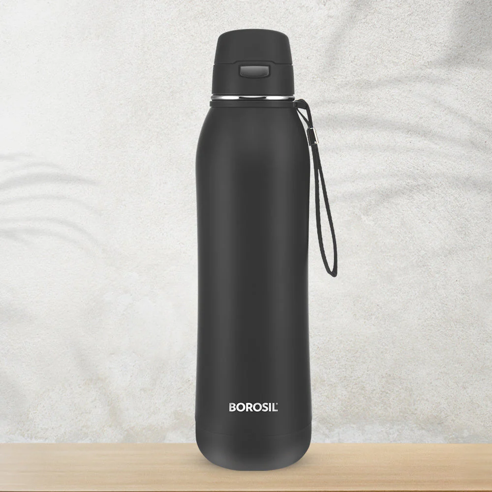 Rivera Double Wall Bottle, Black - Image 3