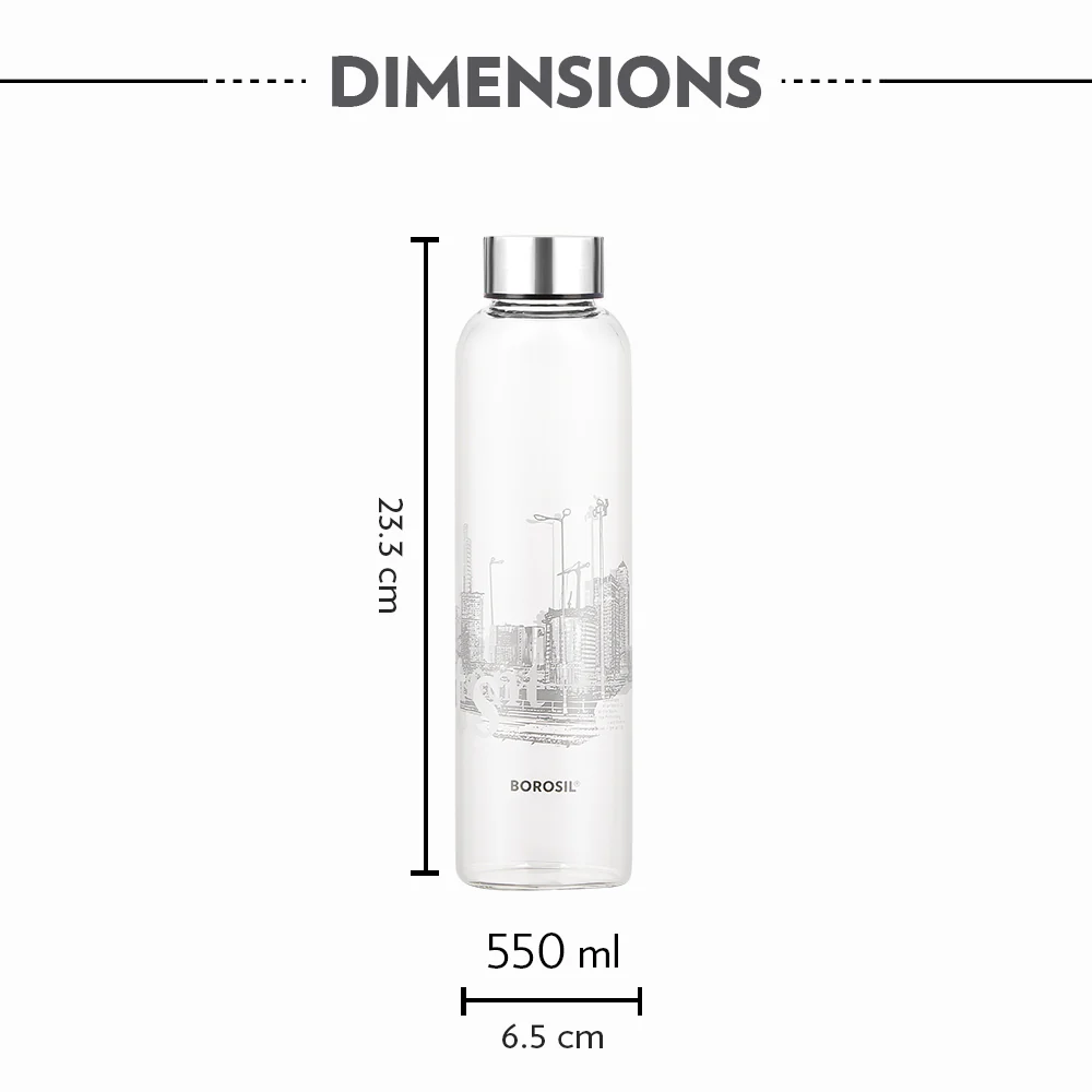 Neo Narrow Mouth Roma Glass Bottle - Image 2