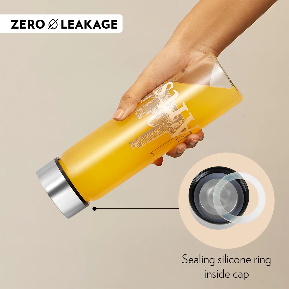 Neo Wide Mouth Roma Glass Bottle - Image 4