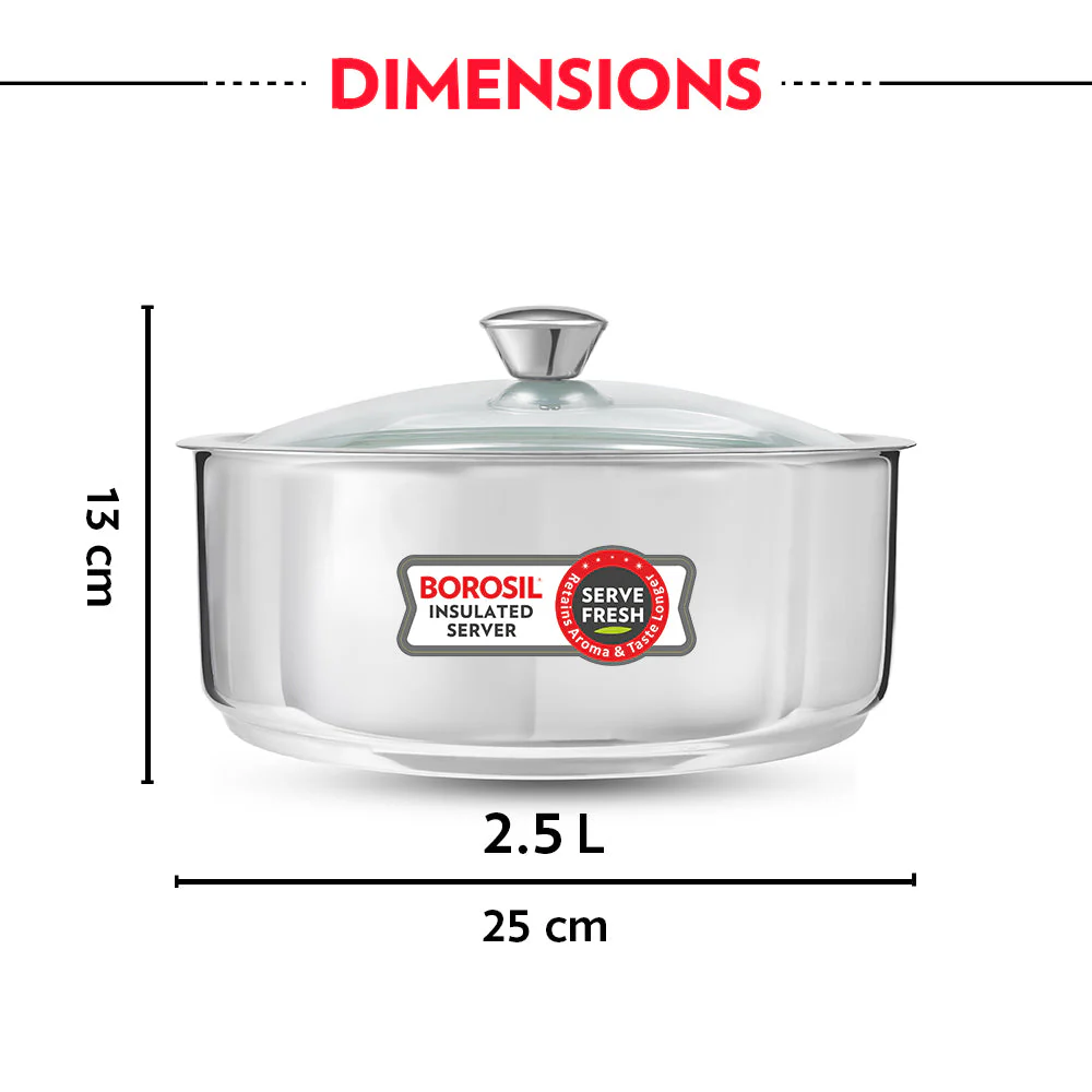 Servefresh Roti Server, 2.5L - Image 3
