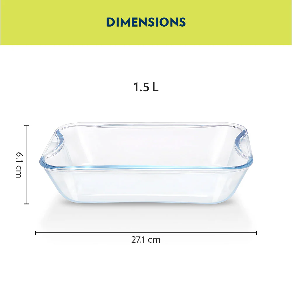 EasyGrip Rectangular Dish, 1.5L - Image 7